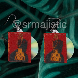The Green Knight (2021) DVD 2D detailed Handmade Earrings!