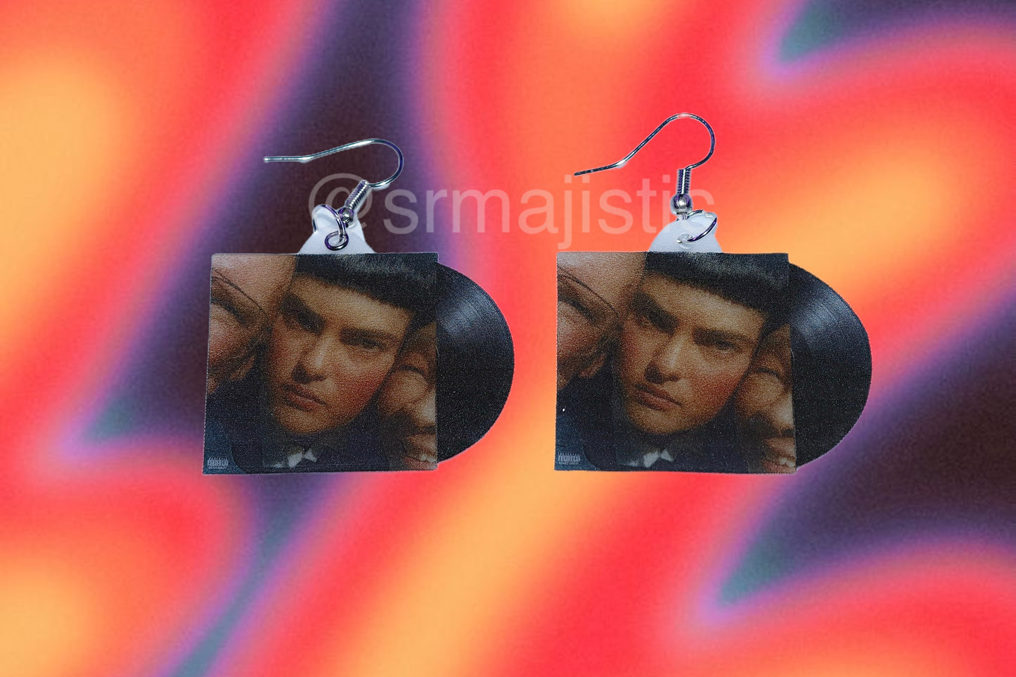 Miya Folick Premonitions Vinyl Album Handmade Earrings!