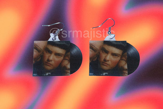 Miya Folick Premonitions Vinyl Album Handmade Earrings!