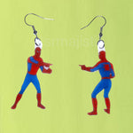 Spiderman Double Vision Meme Handmade Earrings!