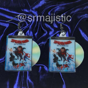 Spider-Man: Into the Spiderverse (2018) DVD 2D detailed Handmade Earrings!