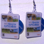 Wii Sports Wii Game 2D detailed Handmade Earrings!