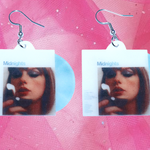 Taylor Swift Midnights Vinyl Album (color variants) Handmade Earrings!