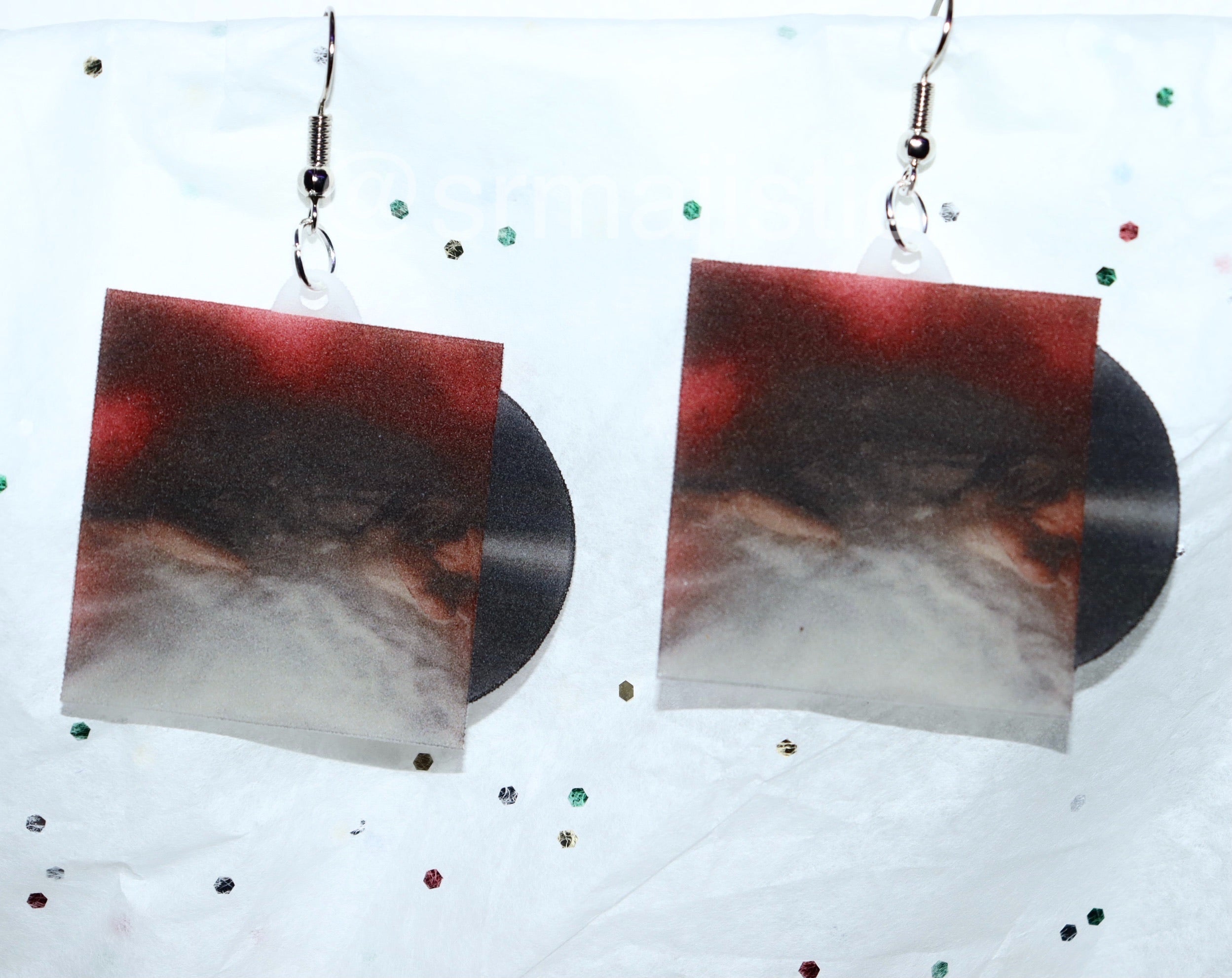 Hayley Williams Flowers for Vases / Descansos Vinyl Album Handmade Earrings!