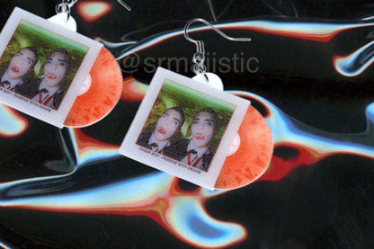 Choir Boy Passive with Desire Vinyl Album Handmade Earrings!