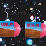 The Regrettes Further Joy Vinyl Album Handmade Earrings!
