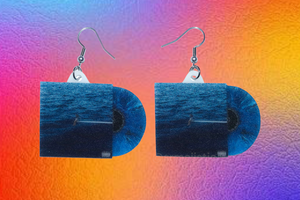 SZA SOS Vinyl Album Handmade Earrings!