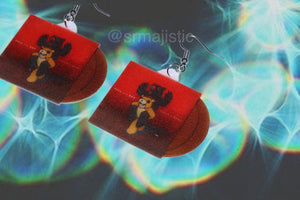 Fall Out Boy Folie à Deux Vinyl Album Handmade Earrings!