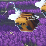 Minecraft Bee Cute Character Handmade Earrings!