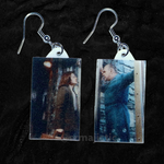 The Silence of the Lambs Split Frame Still Handmade Earrings!