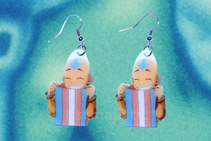 Aang Says Gay Rights Handmade Earrings!
