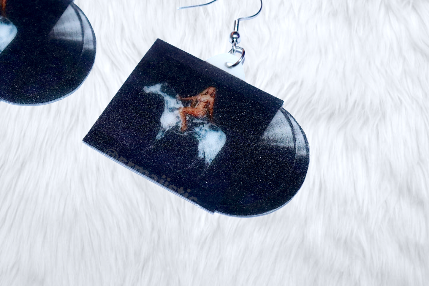 Beyoncé Renaissance Vinyl Album Handmade Earrings!