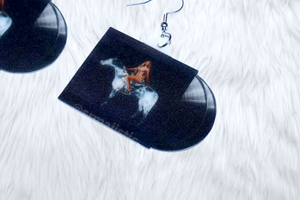 Beyoncé Renaissance Vinyl Album Handmade Earrings!