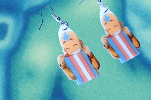 Aang Says Gay Rights Handmade Earrings!