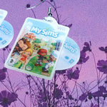 My Sims Wii Game 2D detailed Handmade Earrings!