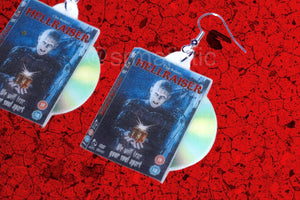 Hellraiser (1987) DVD 2D detailed Handmade Earrings!