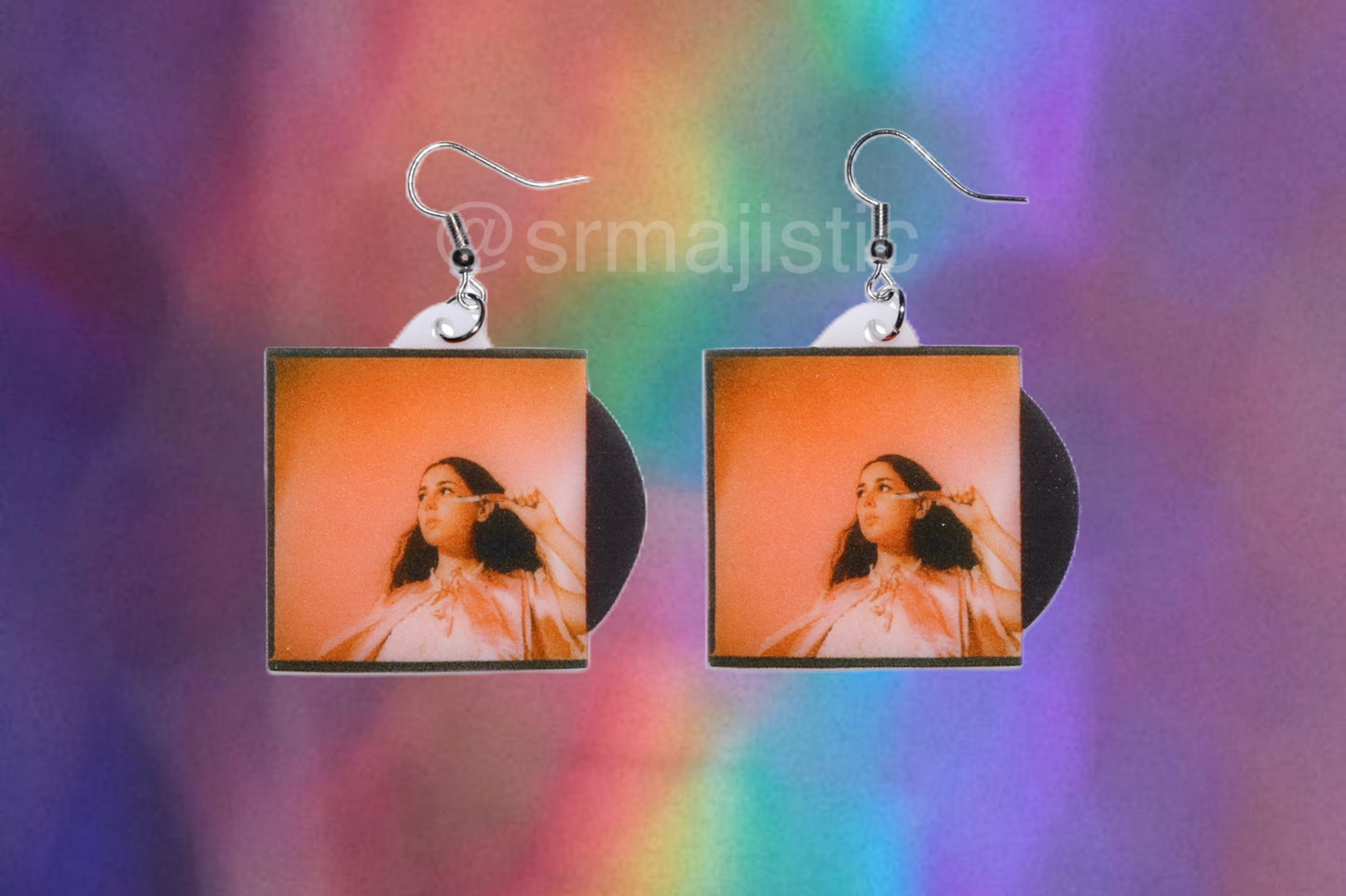 Samia Scout EP Vinyl Album Handmade Earrings!