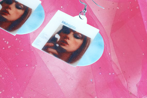 Taylor Swift Midnights Vinyl Album (color variants) Handmade Earrings!