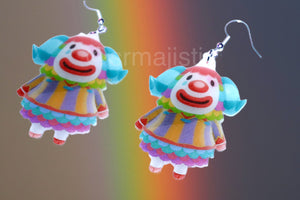 Pietro Clown Villager Animal Crossing Character Cute Handmade Earrings!
