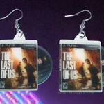 The Last of Us PS3 Video Game 2D detailed Handmade Earrings!