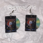 Killer Clowns from Outer Space (1988) DVD 2D detailed Handmade Earrings!