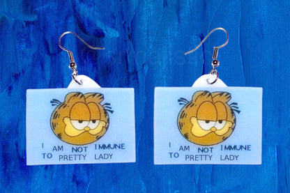 Garfield Character Collection of Cute Detailed Handmade Earrings!