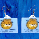 Garfield Character Collection of Cute Detailed Handmade Earrings!