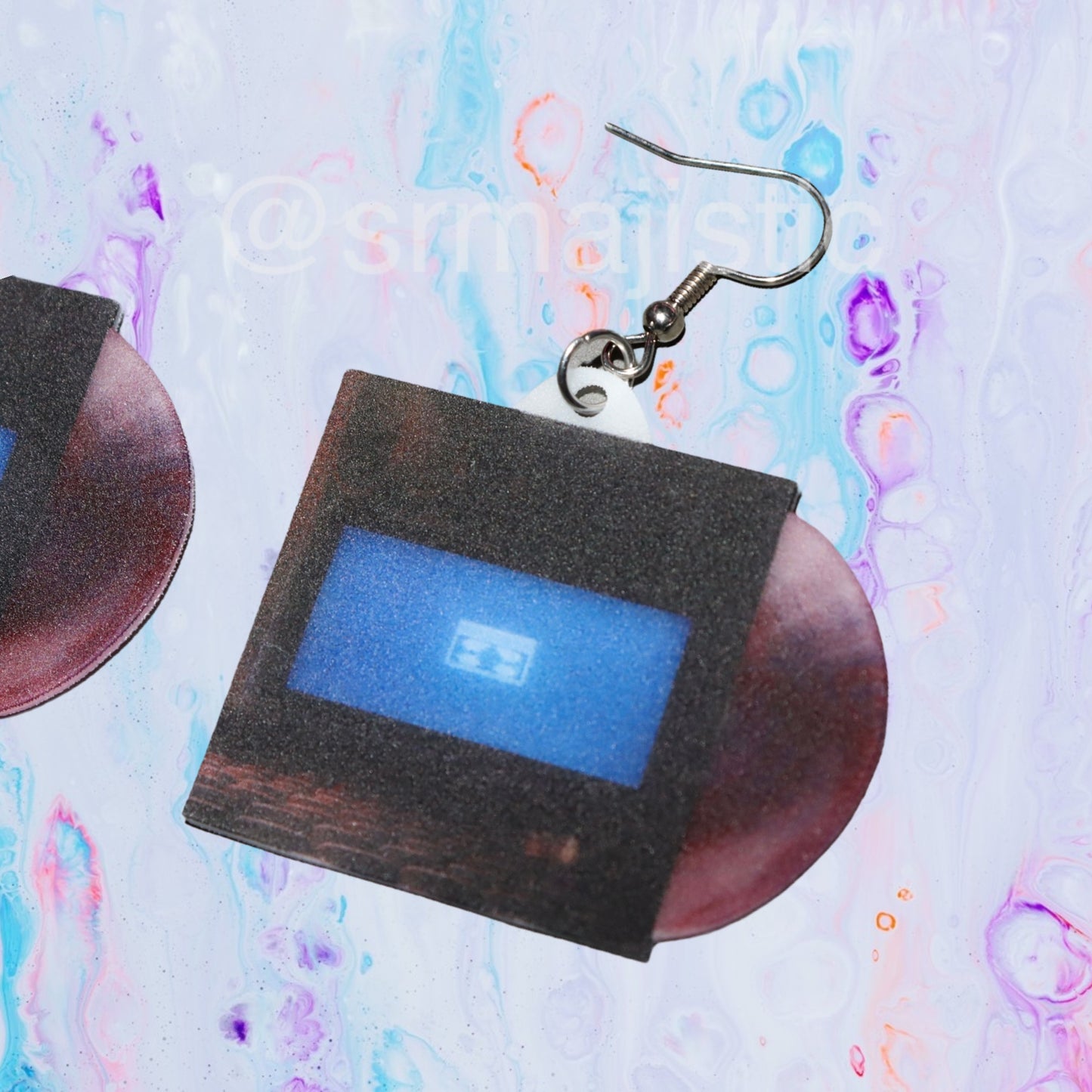 Lucy Dacus Home Video Vinyl Album Handmade Earrings!