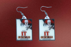 IT Movie Poster Handmade Earrings!