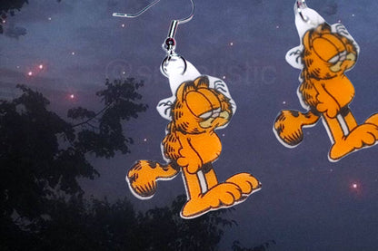 Garfield Character Collection of Cute Detailed Handmade Earrings!