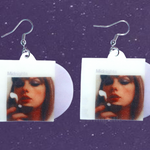 Taylor Swift Midnights Vinyl Album (color variants) Handmade Earrings!