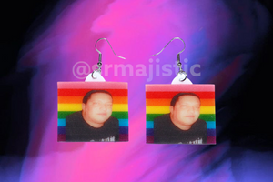 Sal Vulcano Says Gay Rights Pride Flag Handmade Earrings!