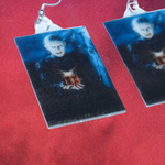 Hellraiser Pinhead Character 2D detailed Handmade Earrings!
