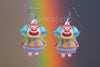 Pietro Clown Villager Animal Crossing Character Cute Handmade Earrings!