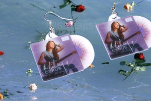 Miley Cyrus the Time of Our Lives Vinyl Album Handmade Earrings!