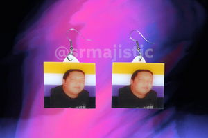 Sal Vulcano Says Gay Rights Pride Flag Handmade Earrings!