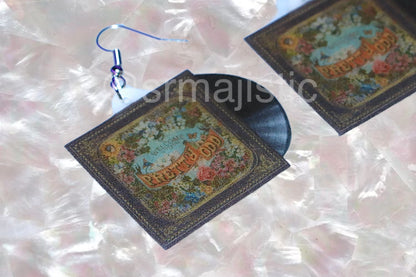 Panic! At the Disco Pretty. Odd. Vinyl Album Handmade Earrings!