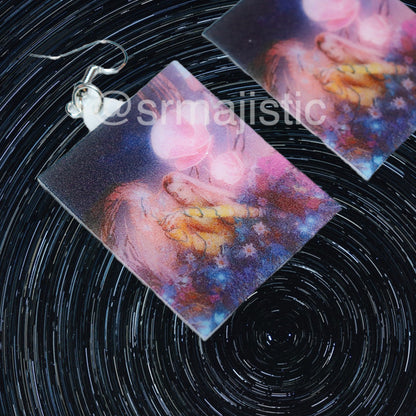 Hunter Schafer Paper Magazine Photoshoot Cute Handmade Earrings!