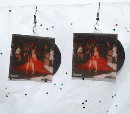 Camilla Cabello Romance Vinyl Album Handmade Earrings!