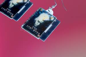 The Lost Boys (1987) Movie VHS style Handmade Earrings!
