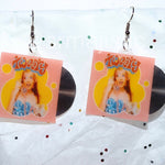 Raveena Tweety Vinyl Single Handmade Earrings!