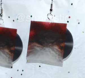 Hayley Williams Flowers for Vases / Descansos Vinyl Album Handmade Earrings!