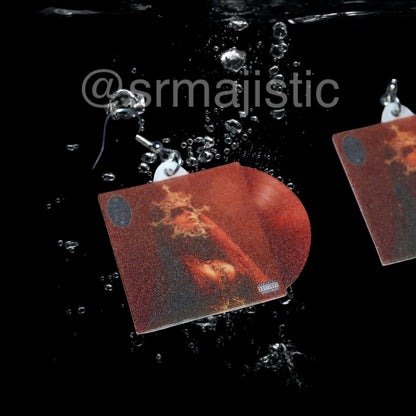 Halsey If I Can’t Have Love, I Want Power Vinyl Album Handmade Earrings!