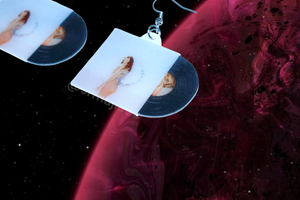 Tove Lo Dirt Femme Vinyl Album Handmade Earrings!