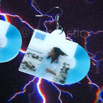 Kehlani Blue Water Road Vinyl Handmade Earrings!
