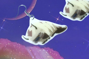 Appa from Avatar the Last Airbender Cute 2D detailed Handmade Earrings!