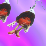 Lisa Rinna M&M Reporter Meme Handmade Earrings!