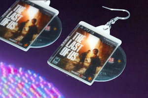 The Last of Us PS3 Video Game 2D detailed Handmade Earrings!