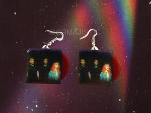 Paramore Collection of Vinyl Album Handmade Earrings!