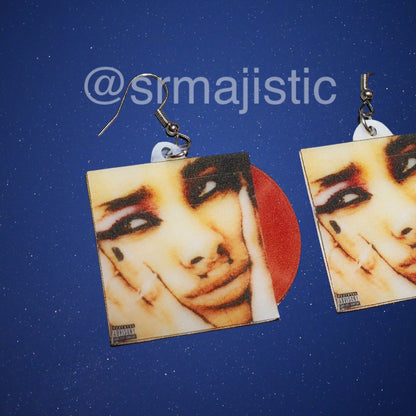 Willow Lately I Feel Everything Vinyl Album Handmade Earrings!